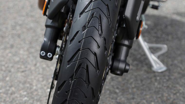 Tyres are an essential point for your safety on the bike.