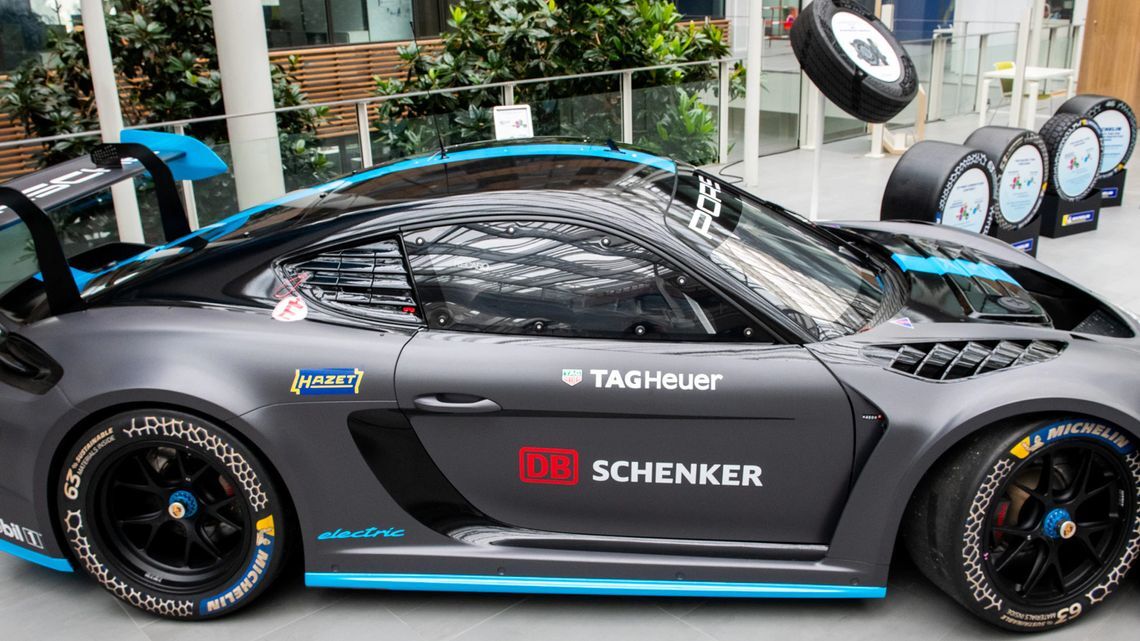 MICHELIN for the new Porsche GT4 e-Performance