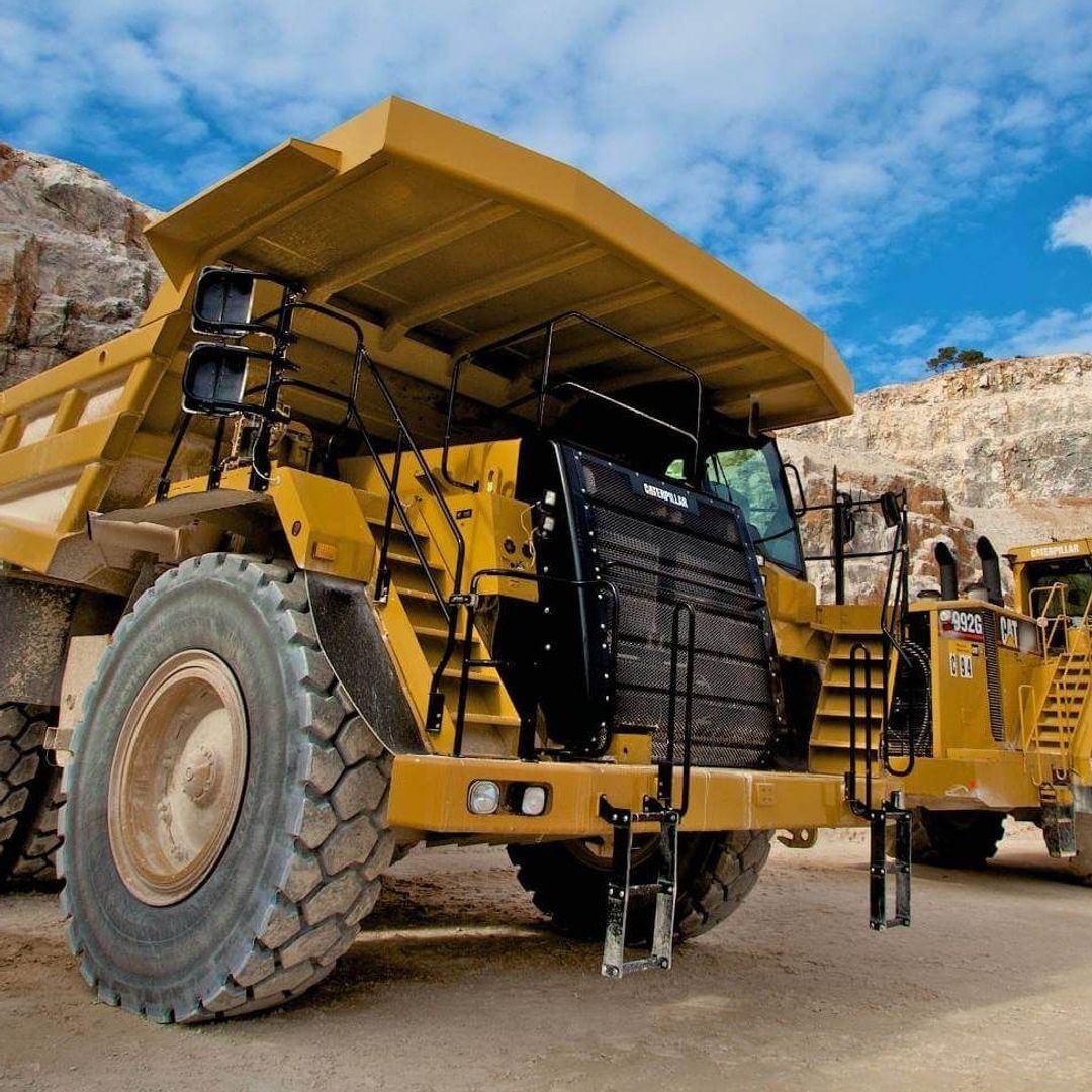 Surface mining with several mining vehicles: mining trucks dumper, …
