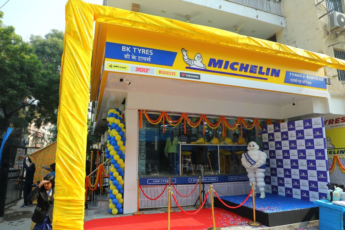 michelin india strengthens presence in delhi ncr with two new dealerships