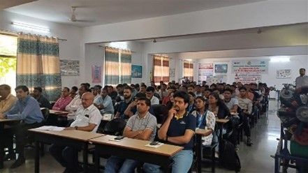 MIPL employees conducting tire safety workshop for drivers