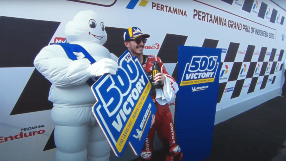 Michelin, 50 años de innovación en Moto Racing