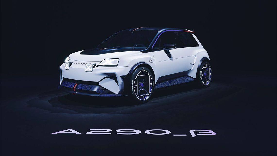 alpine a290 a made to measure partnership with michelin