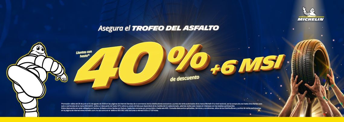 BIENVENIDO A LAS PROMOCIONES MICHELIN image