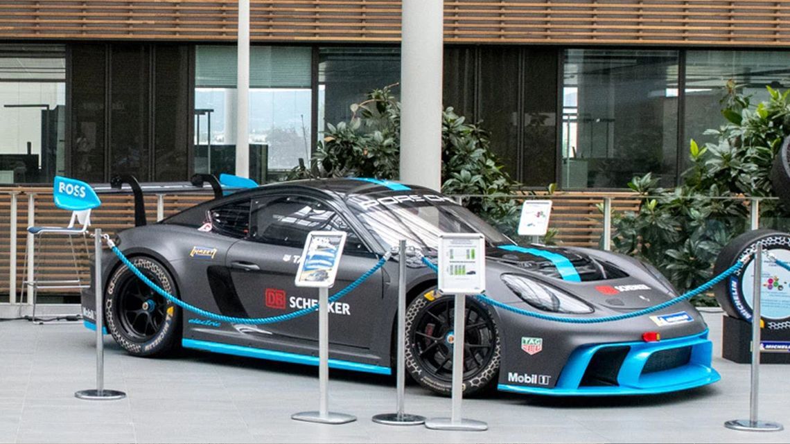 새로운 포르쉐 GT4 e-퍼포먼스를 위한 선택, 미쉐린