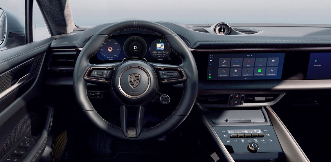 Macan EV Turbo ห้องโดยสารภายใน