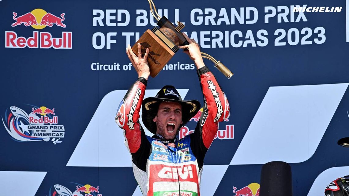 アメリカズGP優勝 アレックス・リンス（ホンダ RC213V）