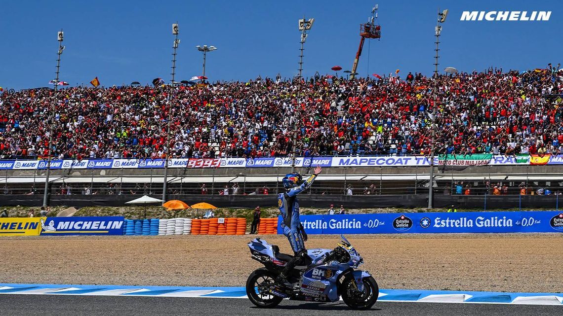 スペインGP優勝 アレックス・マルケス（ドゥカティ・デスモセディッチGP）