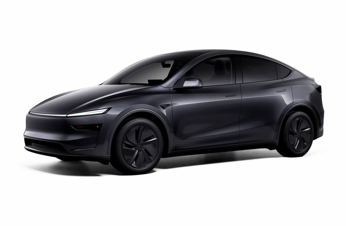 Tesla Model Y Juniper long range สีเทา