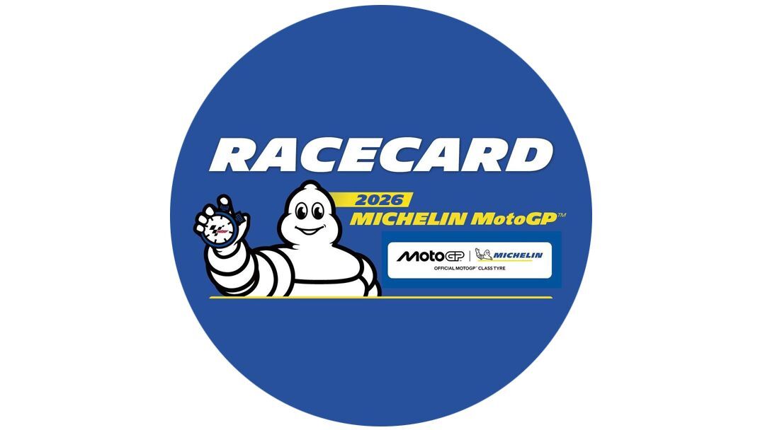 racecard motogp 2026