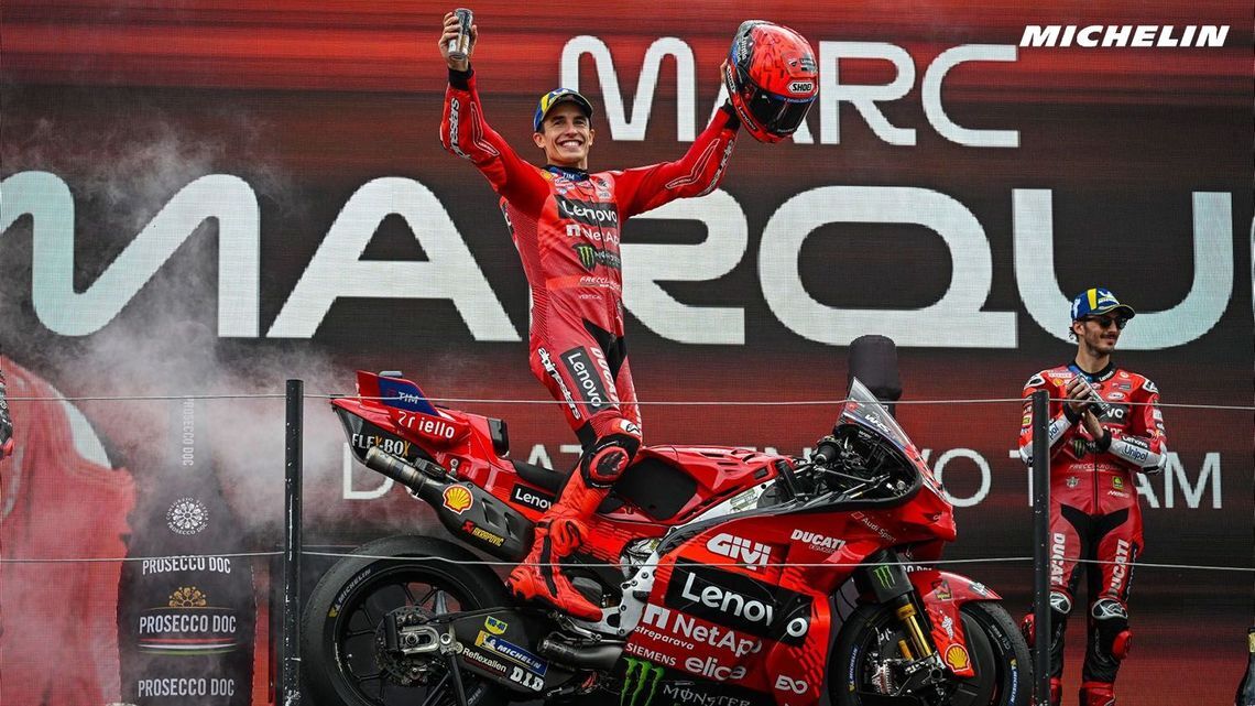 オランダGP優勝 マルク・マルケス（ドゥカティ・デスモセディッチGP）