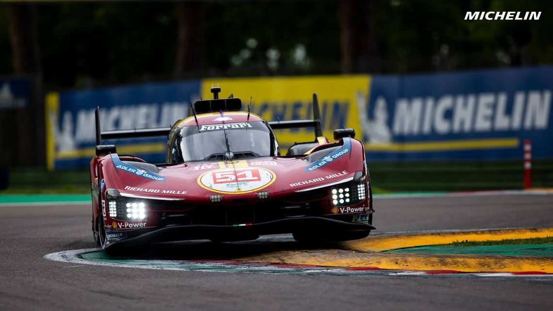 イモラ6時間　ハイパーカークラス優勝 No.51 フェラーリ 499P