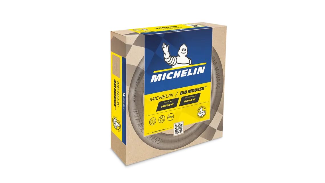 michelin bib mousse packaging