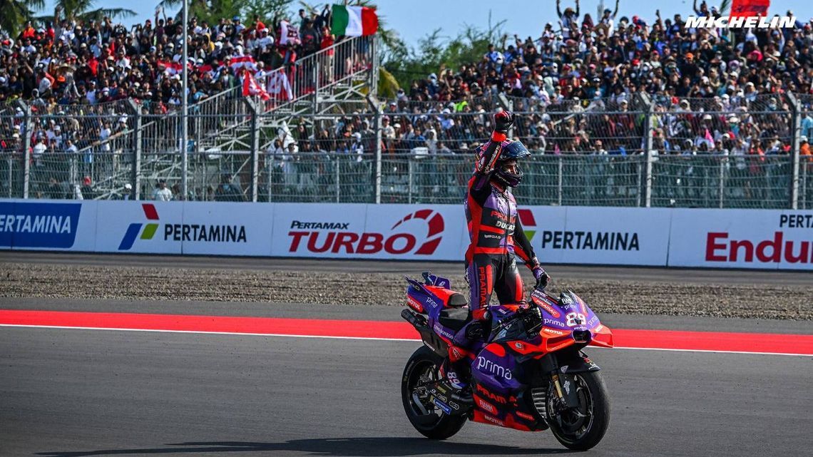 インドネシアGP優勝 ホルヘ・マルティン（ドゥカティ・デスモセディッチGP）