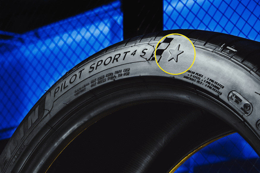 Michelin marked tyres for BMW