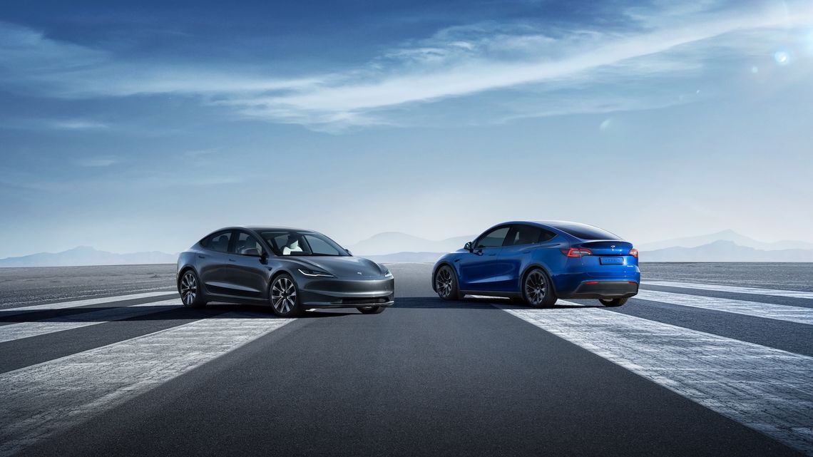Tesla Model 3 Highland and Tesla Model Y legacy