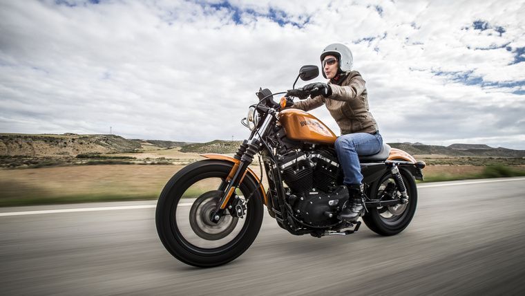 Harley-Davidson & Michelin Scorcher tyres 1