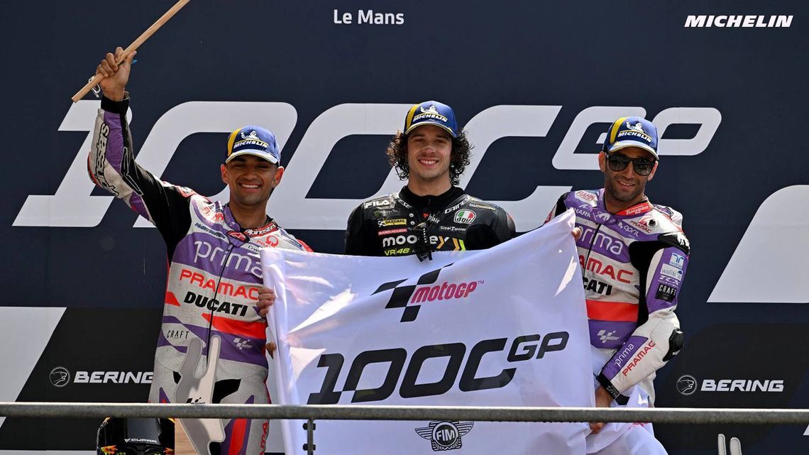 フランスGP　決勝レース表彰台