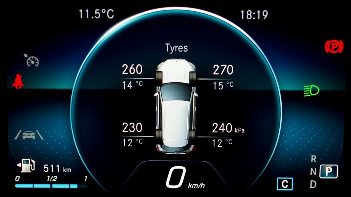 hệ thống cảnh báo áp suất lốp TPMS