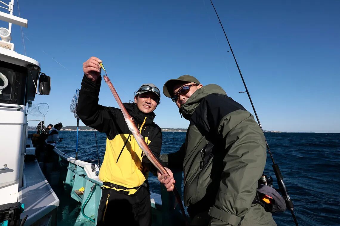 スーパーライトジギング　見たことのない魚が釣れることも