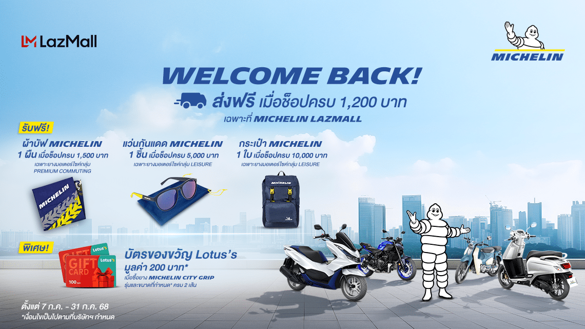 welcome back lazmall promo