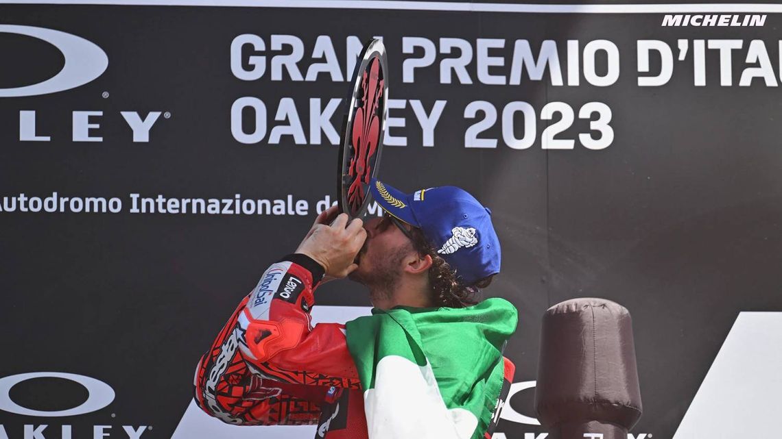 イタリアGP優勝 フランチェスコ・バニャイア（ドゥカティ・デスモセディッチGP23）