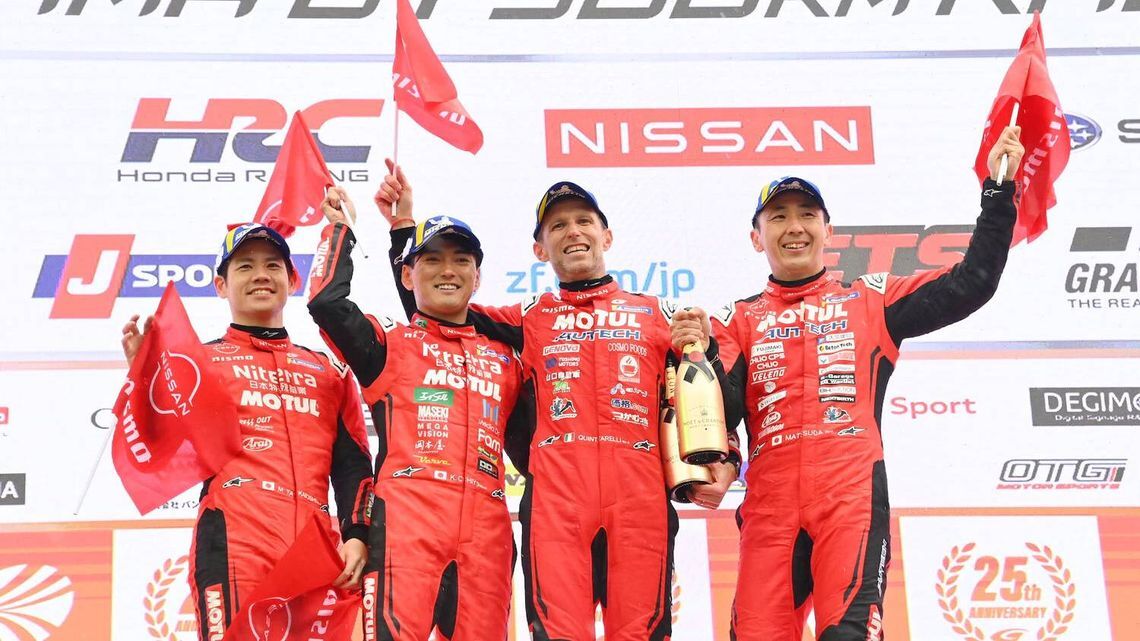 SUPER GT開幕戦 岡山 ミシュラン勢1‐2フィニッシュ