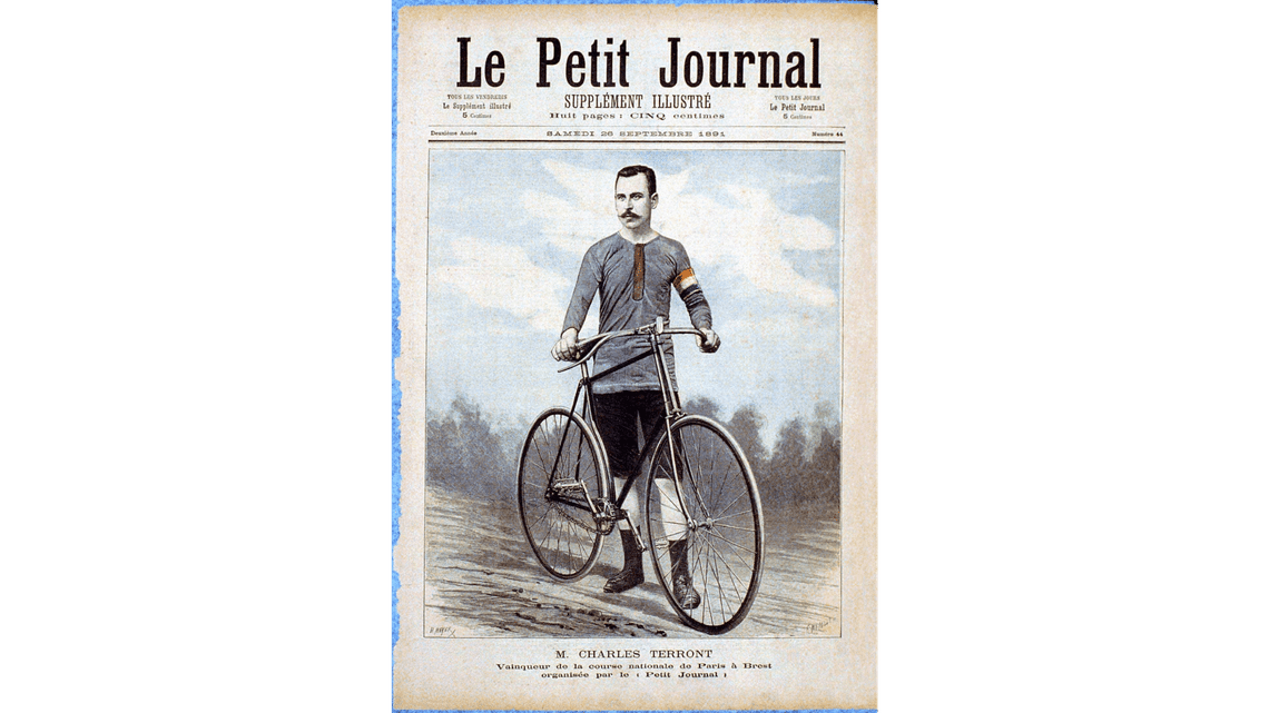 「ル・プティ・ジュルナル」グラビア付録表紙のシャルル・テロン