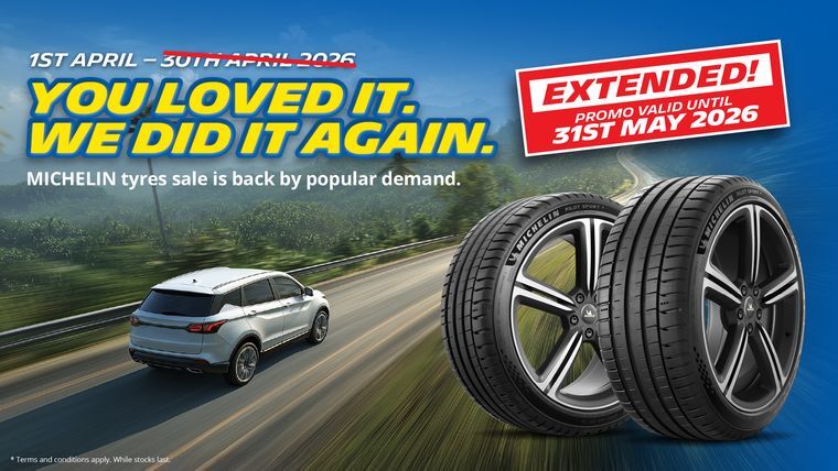 Michelin Tyres Sale 1 April - 31st May 2026 | Exclusive Discounts on Selected Tyres