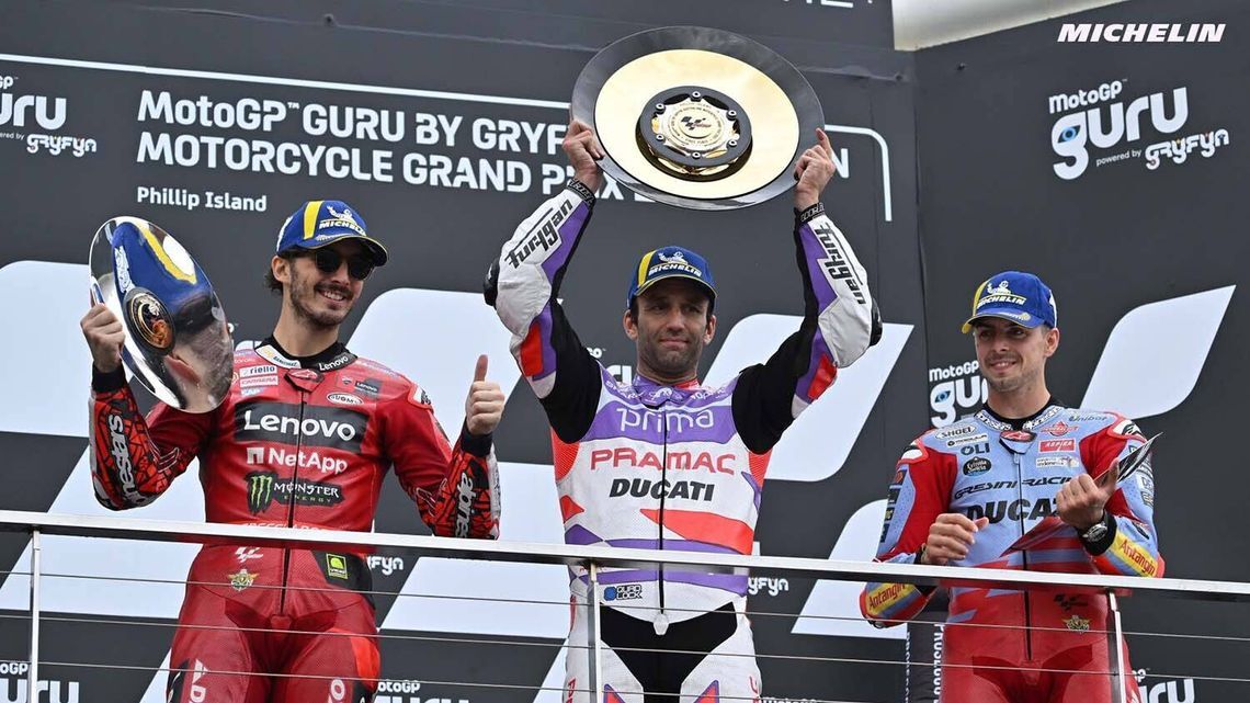 オーストラリアGP優勝 ジョアン・ザルコ（ドゥカティ・デスモセディッチGP23）