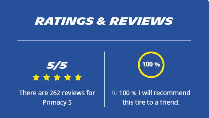 why michelin ratings reviews primacy5