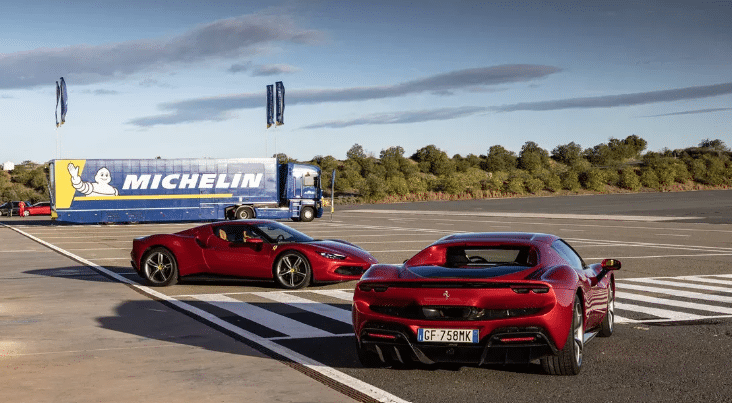 michelin for the new ferrari 296 gtb