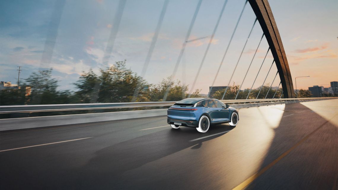 Michelin lastiklerle donatılmış araç, tra