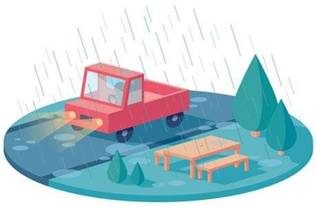 car edito infographic rainb tips and advice