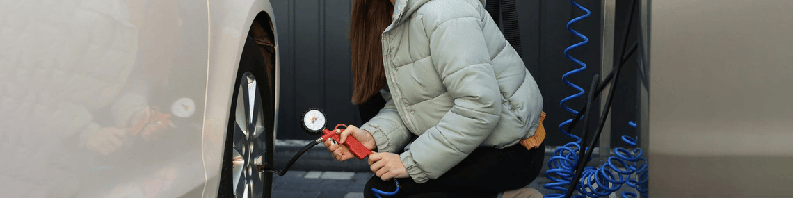 tire pressure header