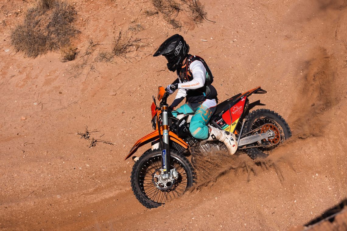 The break-in time may be faster in frictional surfaces such as dirt.