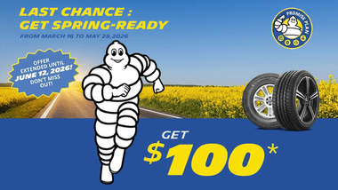 Michelin spring promotion 2026