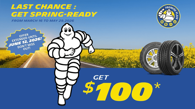 Michelin spring promotion 2026