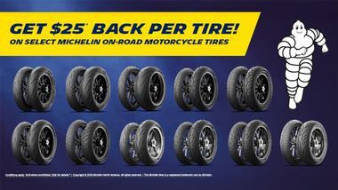 2026 Michelin Motorcycle Tire Spring Promotion
