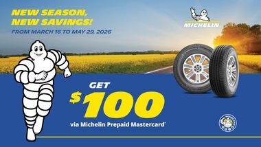 Michelin spring promotion 2026