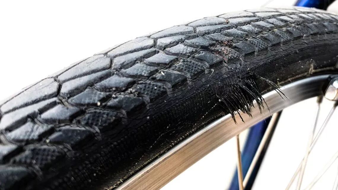 old tire full