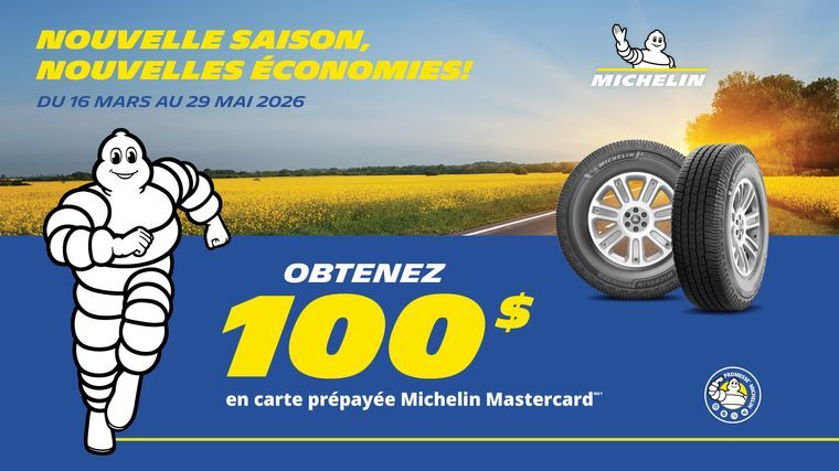 Promotion printemps Michelin 2026