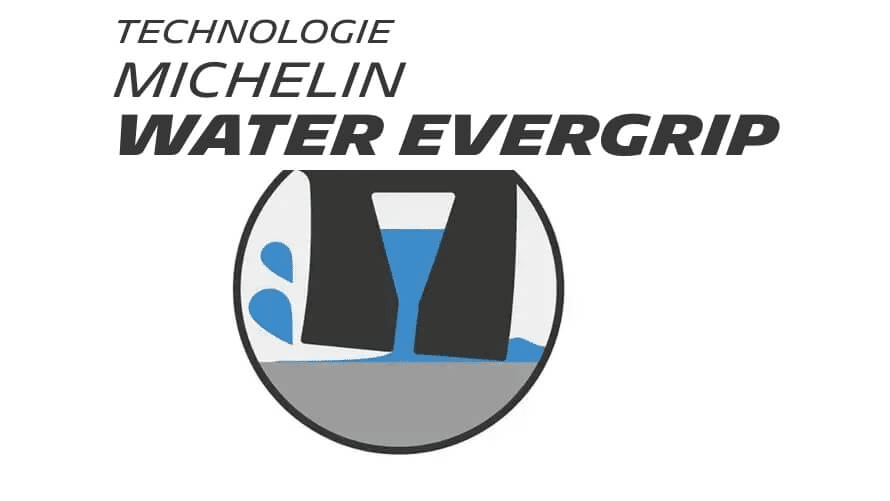 michelin tread patterns technologies logo waterevergrip