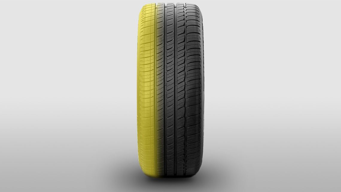 tyre wear outside