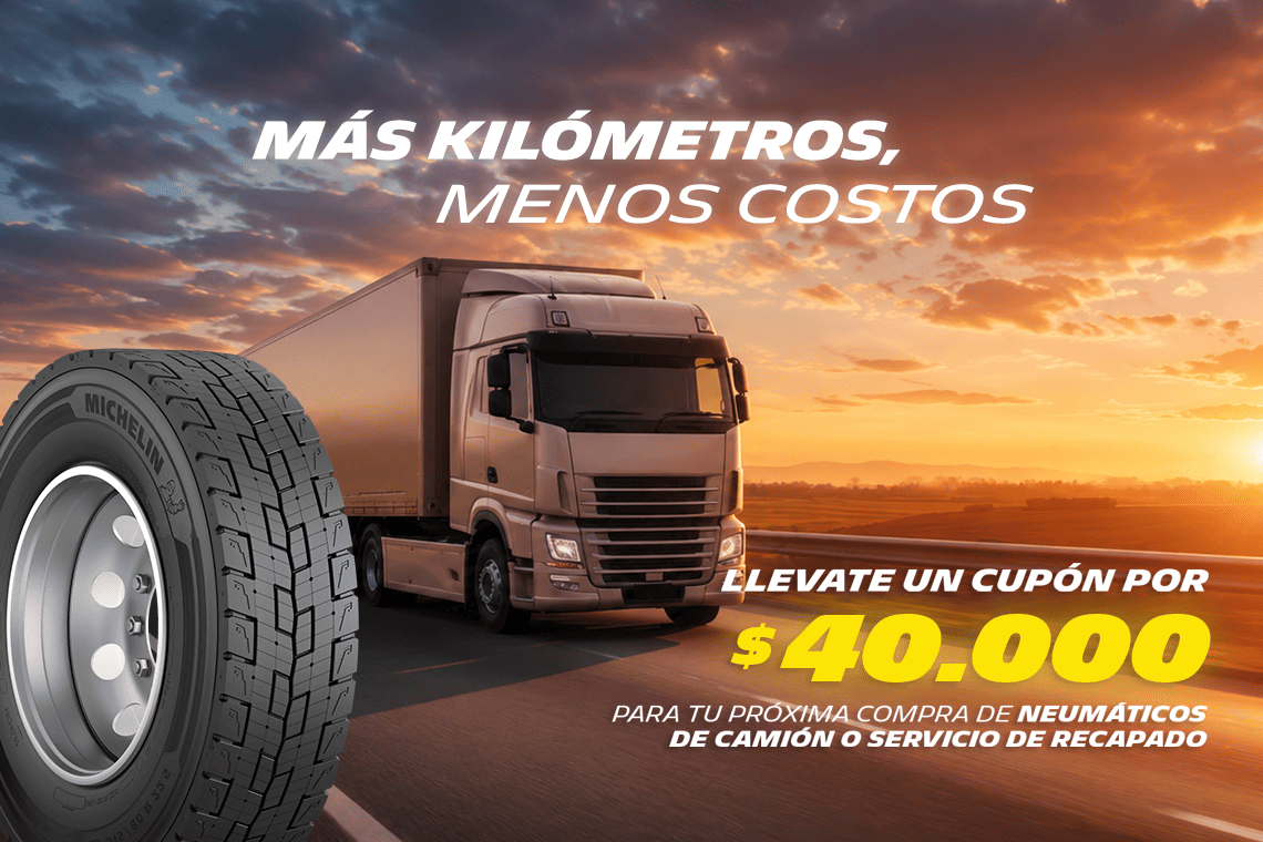 michelin promo camion 2026 banner