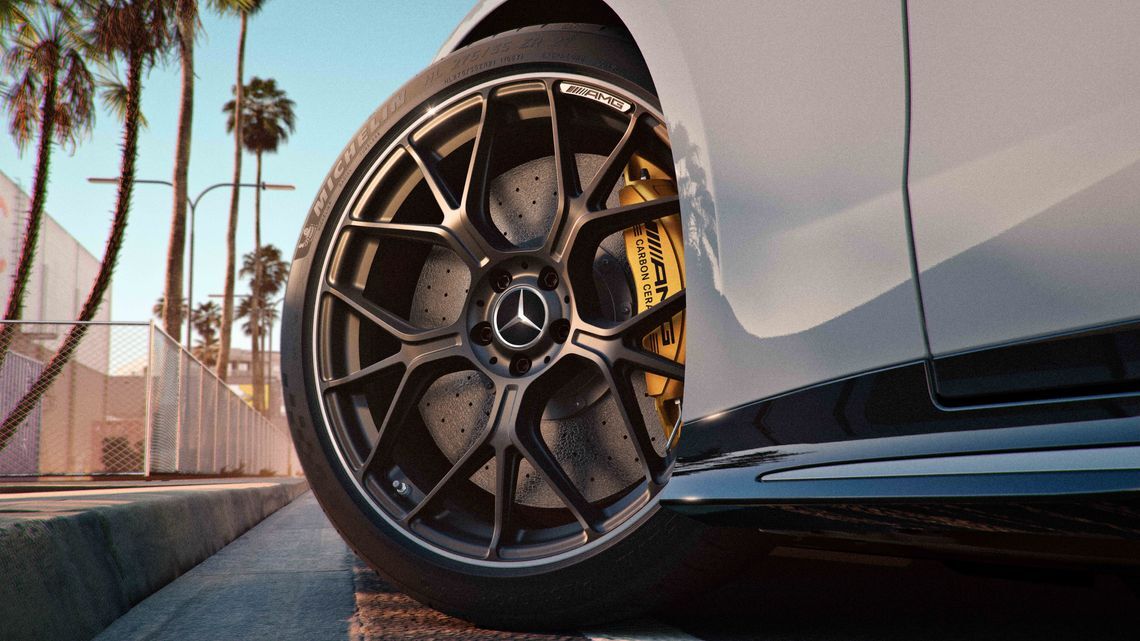 Mercedes-AMG GT Coupé 4 porte & pneumatici Michelin