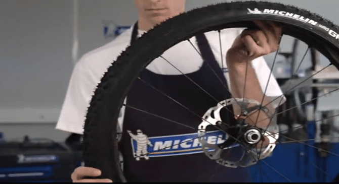 bike tips and advice fitting a tubeless tire background