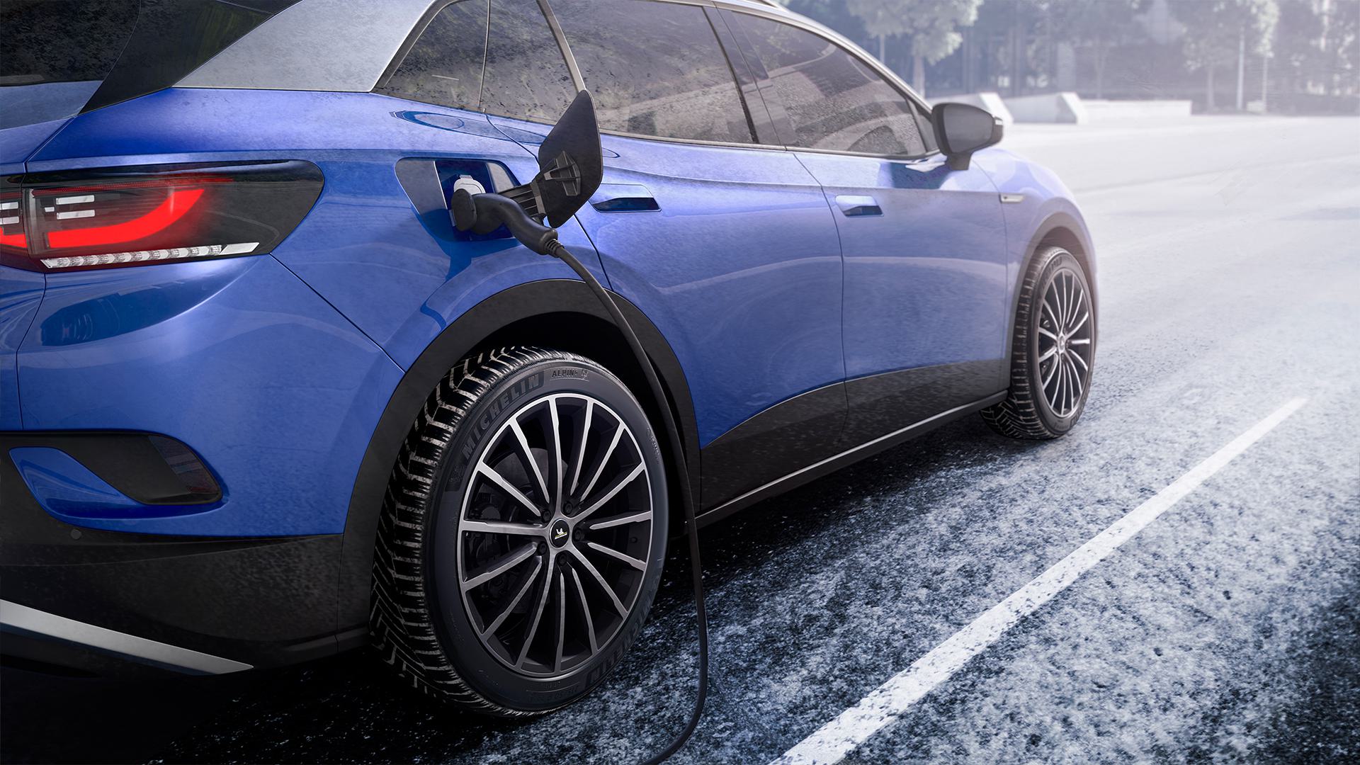 electric car winter tyres