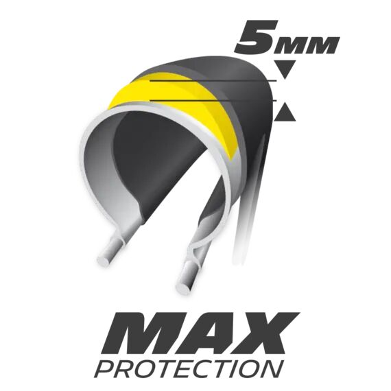 michelin bike city trekking techno maxprotection one half