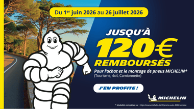 PROMO MICHELIN été 2026